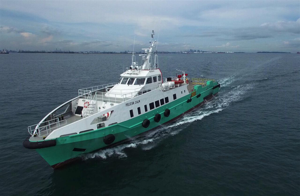 42m Fast Crew Boat NG964 BMT Nigel Gee Engineering Naval Architecture - Fast Crew Boat For Charter