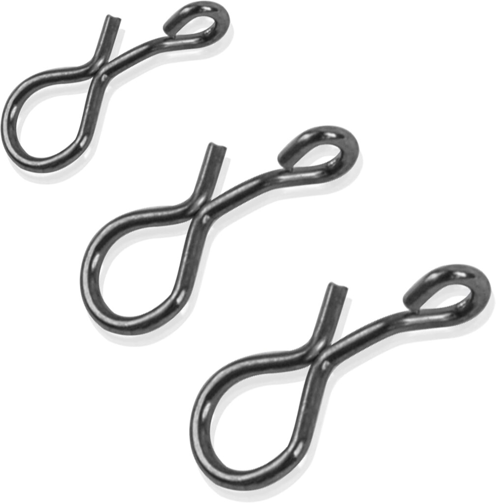 Amazon SILANON Fly Fishing Snaps Clips 150pcs Quick Change Lure  - No-knot Fast Snaps Size Chart