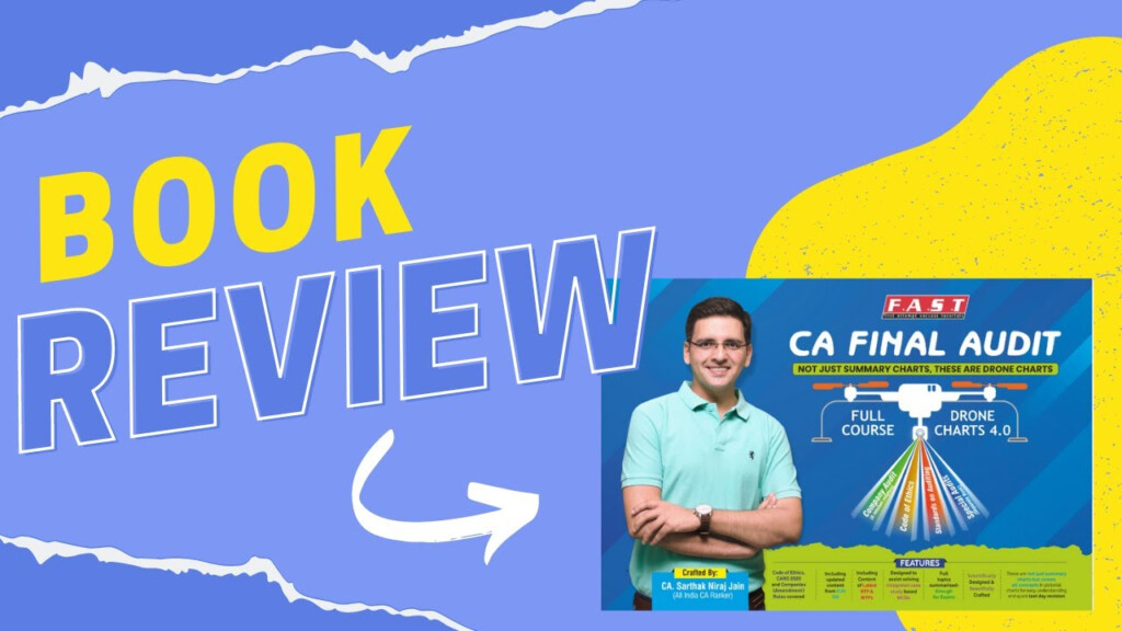 CA FINAL AUDIT LATEST DRONE CHART OF CA SARTHAK JAIN BOOK REVIEW BY  - Fast Education Drone Charts
