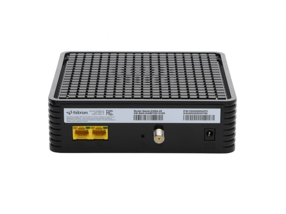 DOCSIS 3 1 Cable Modem CODA Hitron Technologies Inc  - Twc Charter Spectrum Docsis 3 Modem Not Delivering Faster Speed