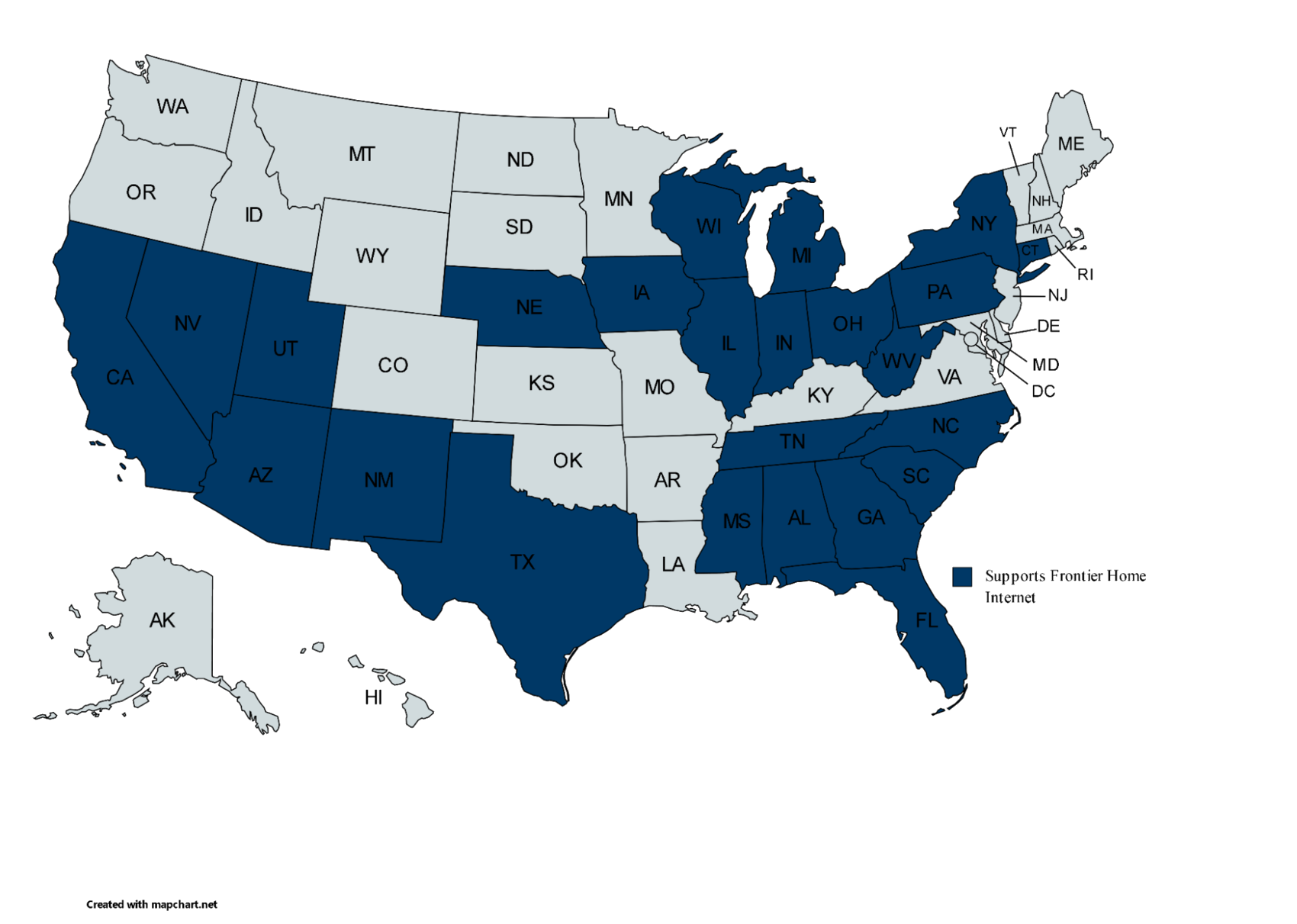 Frontier Availability Coverage Map Networks Hardware - Is Charter Internet Faster Than Frontier