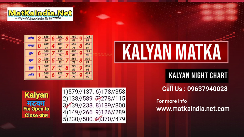 Kalyan Matka Kalyan Night Chart The History And Evolut Flickr - Kalyan Night Chart Live Fast