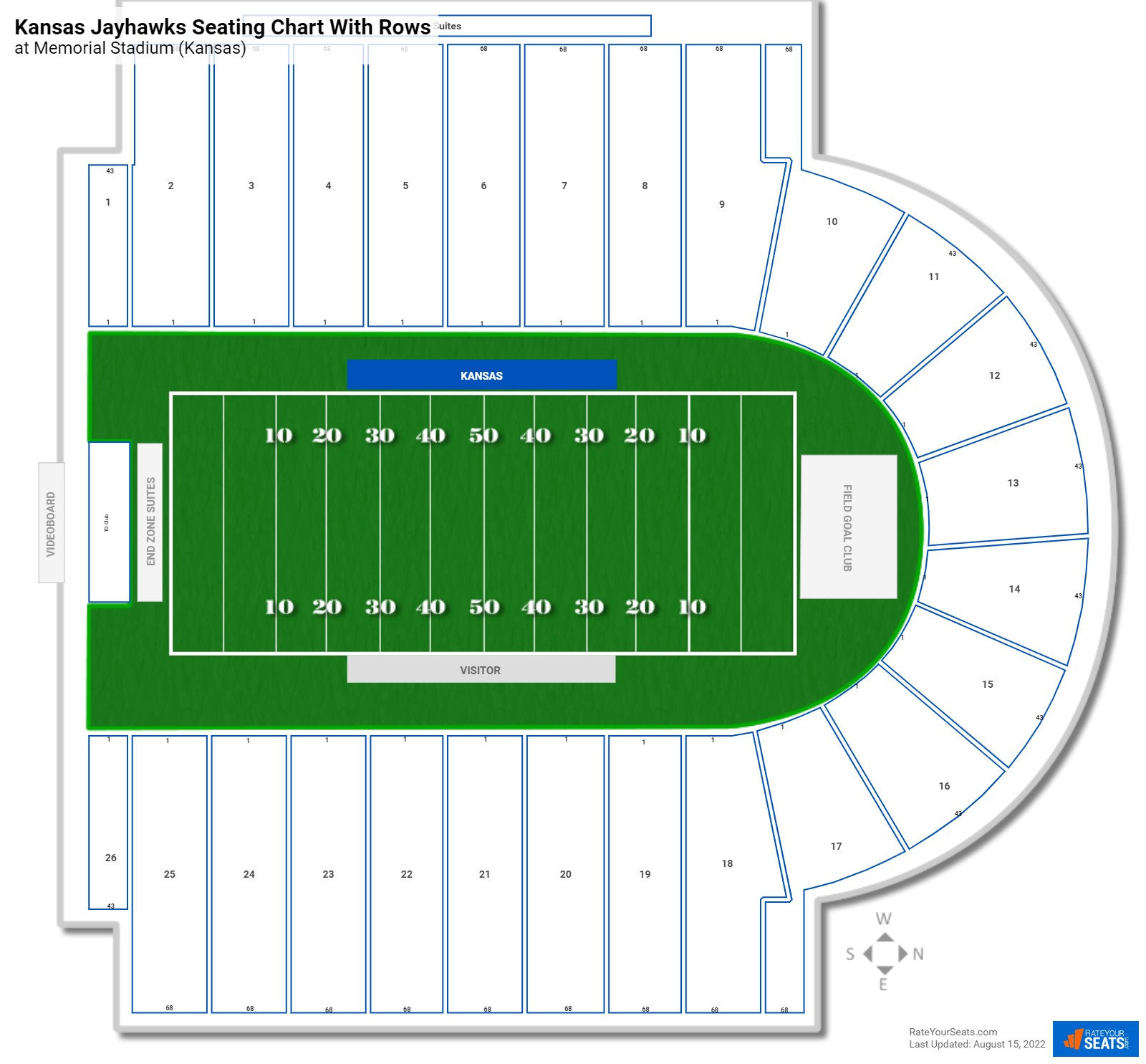 Memorial Stadium Seating Charts RateYourSeats Stadium Seating Chart - Faster Horses Seating Chart