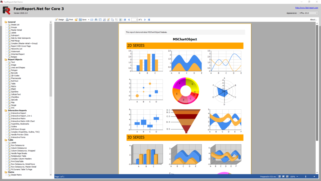New Version Of FastReport NET 2020 2 Fast Reports - Ms Chart Fast Report