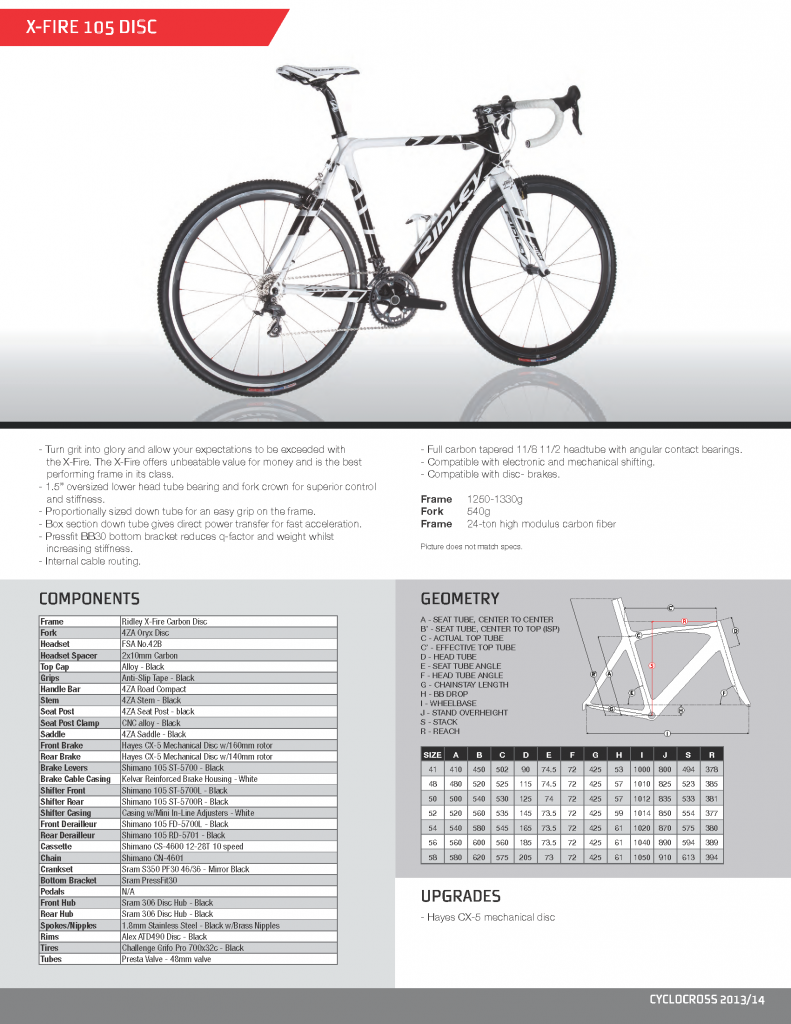 Ridley Bike Size Chart A Visual Reference Of Charts Chart Master - Ridley Dean Fast Size Chart