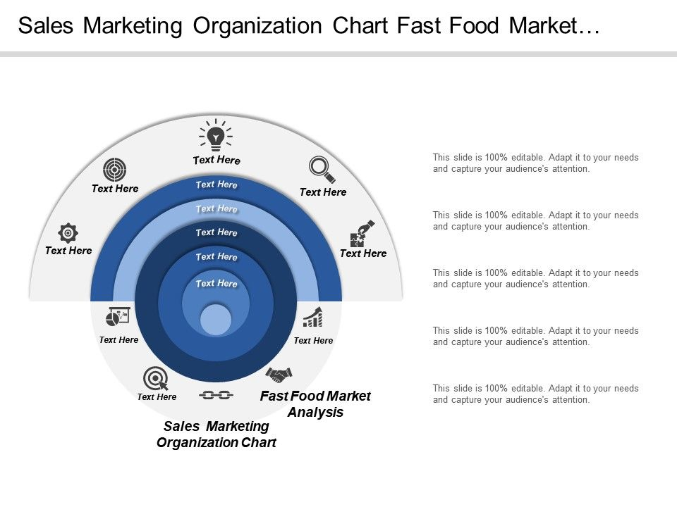 Sales Marketing Organization Chart Fast Food Market Analysis  - Fast Food Analysis Chart