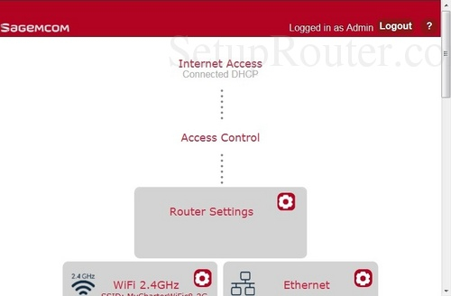 Setup WiFi On The Sagemcom Fast 5260 - Sagemcom Fast 5260 Charter Login