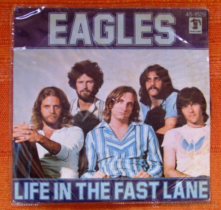 Single Vinilo Eagles Life In The Fast Lane Comprar Discos Singles  - Level 5 Chart Life In The Fast Lane