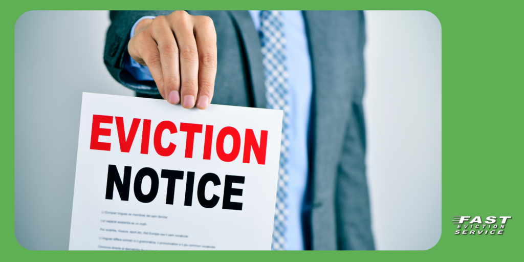 Types Of California Eviction Notices Fast Evict - Fast Eviction Service Fee Chart