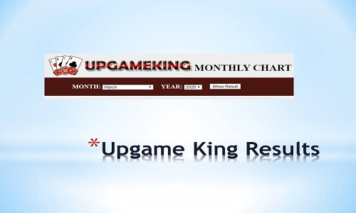 UpGameKing Result 2020 Live Winner s Updates Today Satta King Up Game King - Upgameking Fast Result Chart